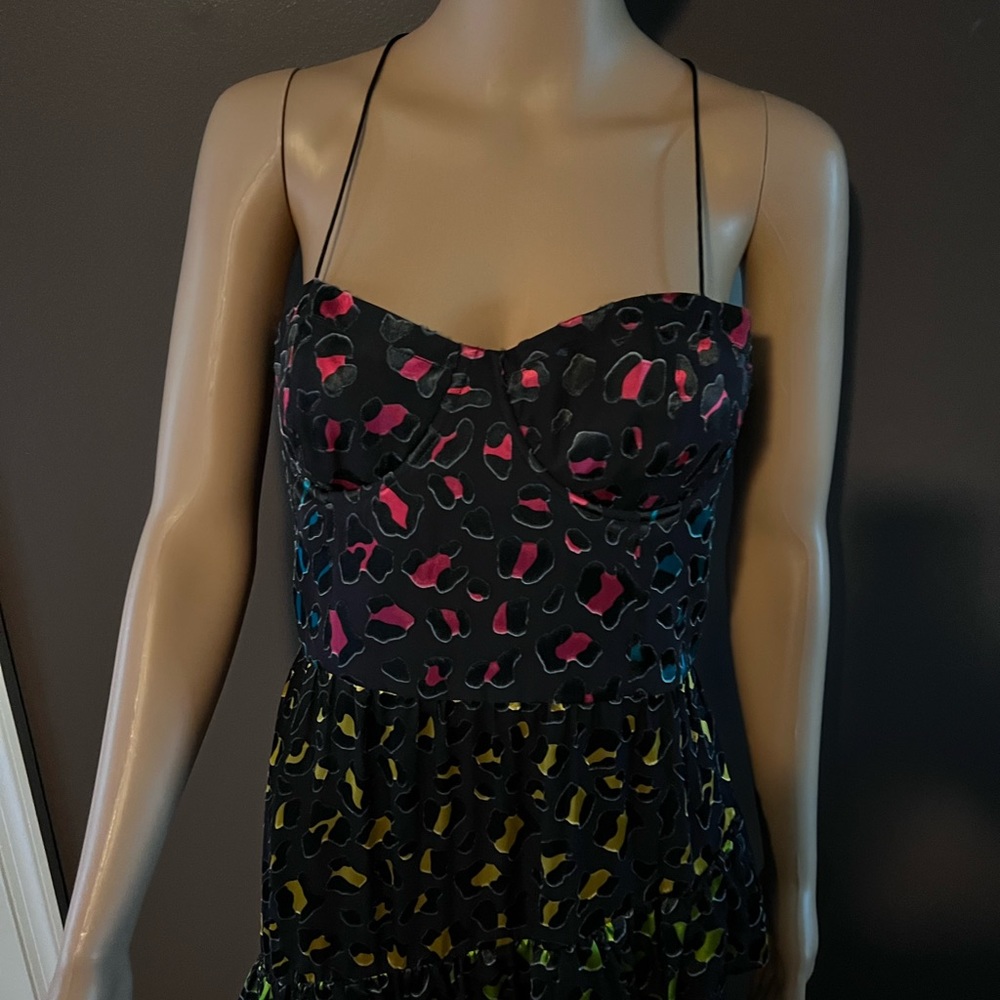 Alice + Oliva maxi colorful dress